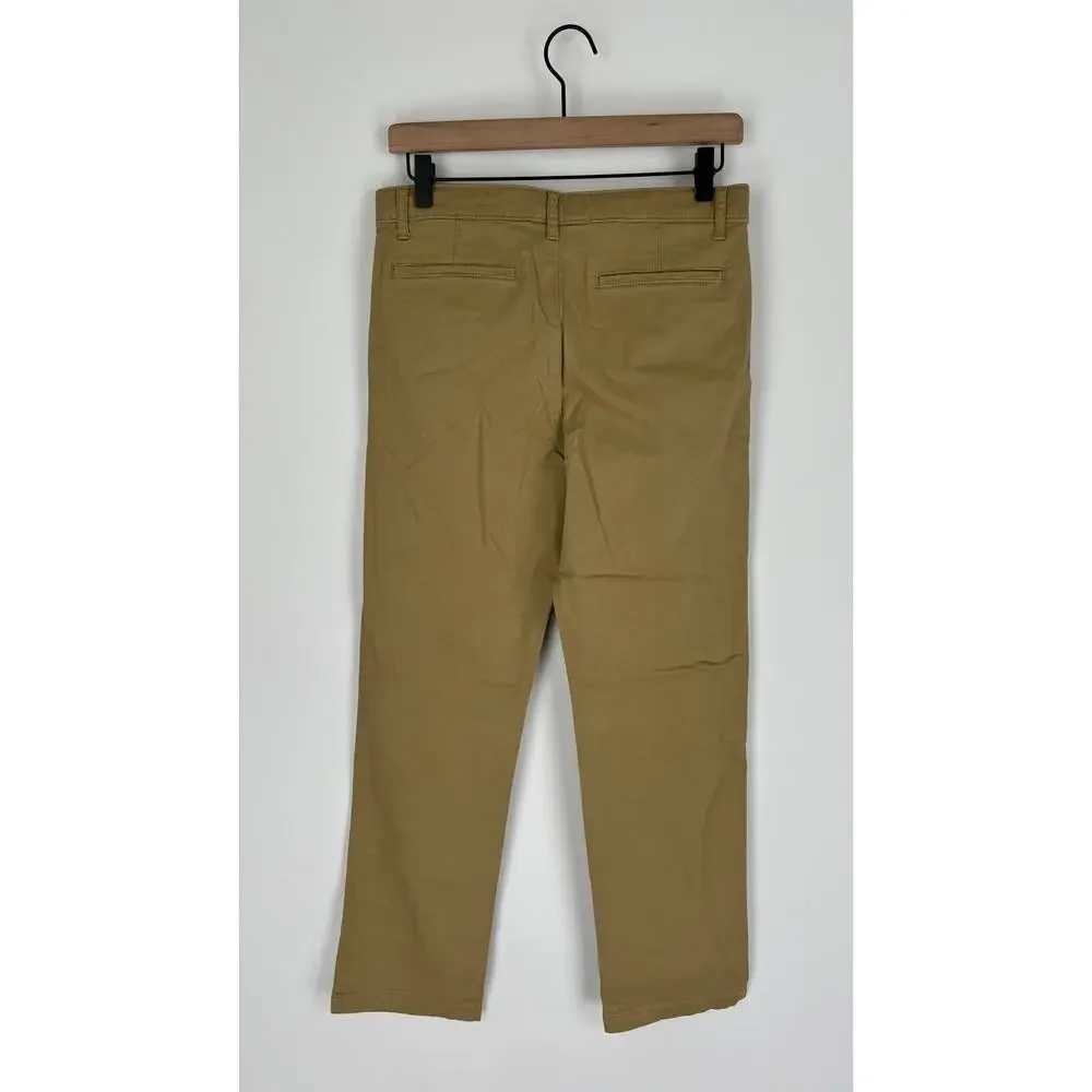 The Childrens Place Boys Uniform Stretch Chino Pants Set Of 2 Flax Tidal Size 14